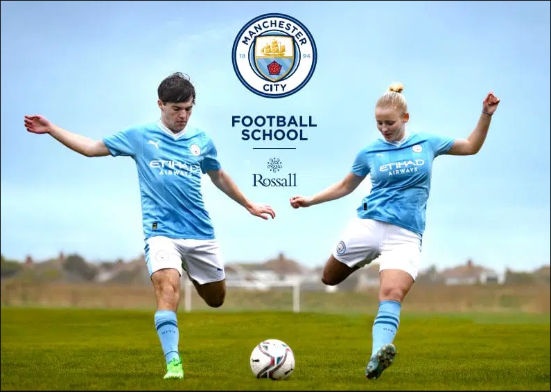 Rossall School объявляет о сотрудничестве с футбольным клубом Manchester City